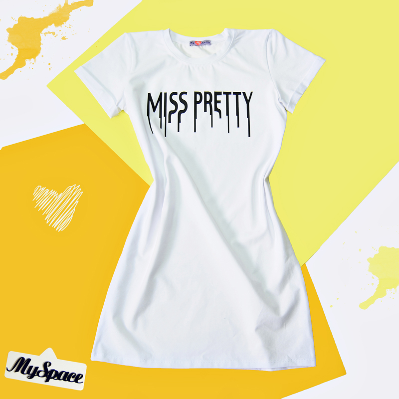 Платье MISS PRETTY  и сетка NEON лимон